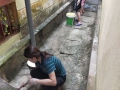 TRƯỜNG MẦM NON VĨNH TUY TIẾP TỤC LAO ĐỘNG VỆ SINH VÀ XÂY DỰNG CẢNH QUAN MÔI TRƯỜNG LỚP HỌC.