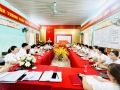 Chiều ngày 27/5/2024 Trường MN Vĩnh Tuy tổ chức Đánh giá, xếp loại viên chức năm học 2023-2024