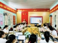 Trường Mầm non Vĩnh Tuy tổ chức tập huấn, bồi dưỡng nâng cao năng lực chuyên môn cho giáo viên mầm non